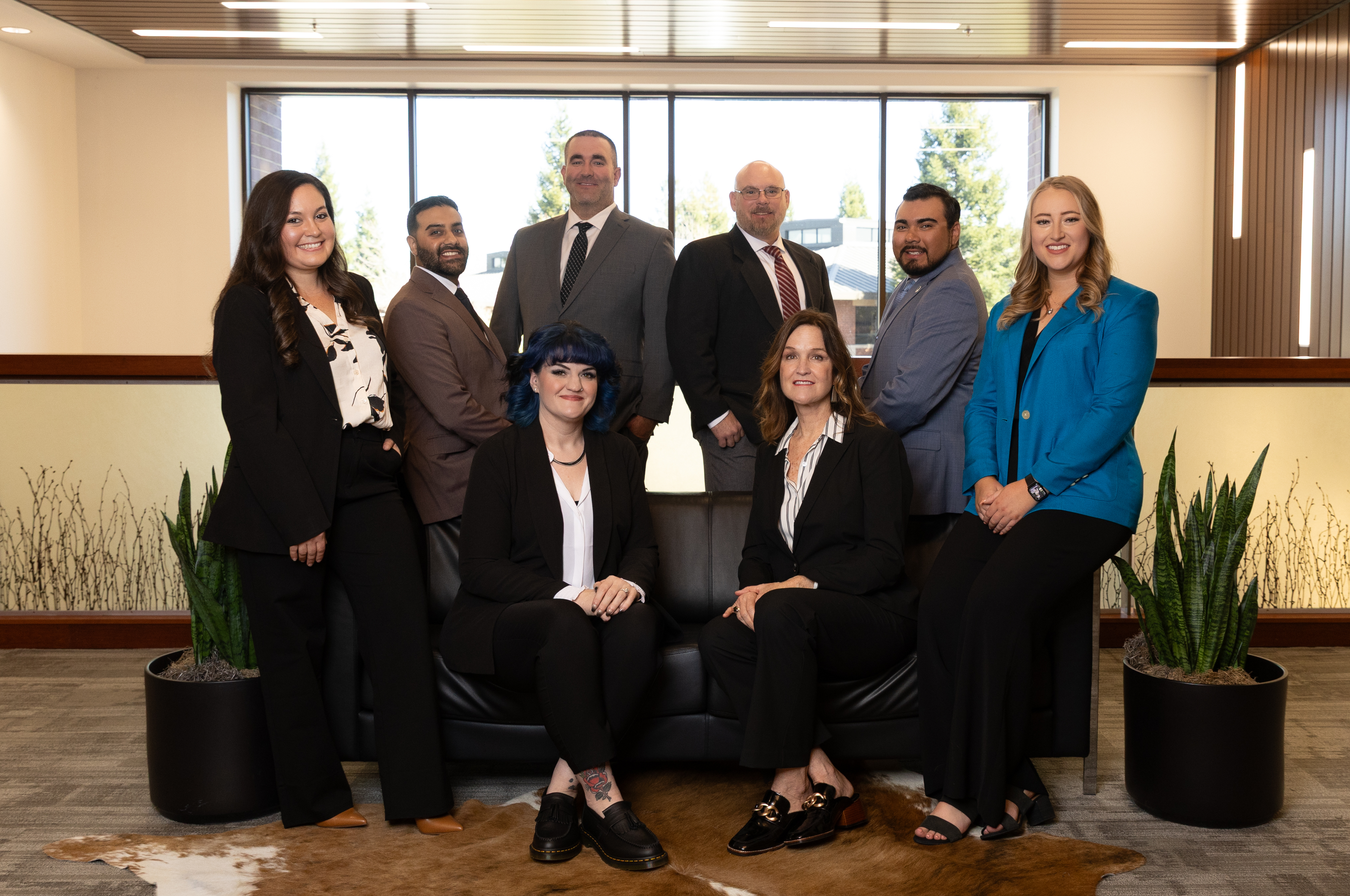 Members of the leadership farm bureau